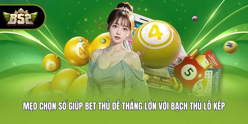 Mẹo chọn số giúp bet thủ dễ thắng lớn với bạch thủ lô kép